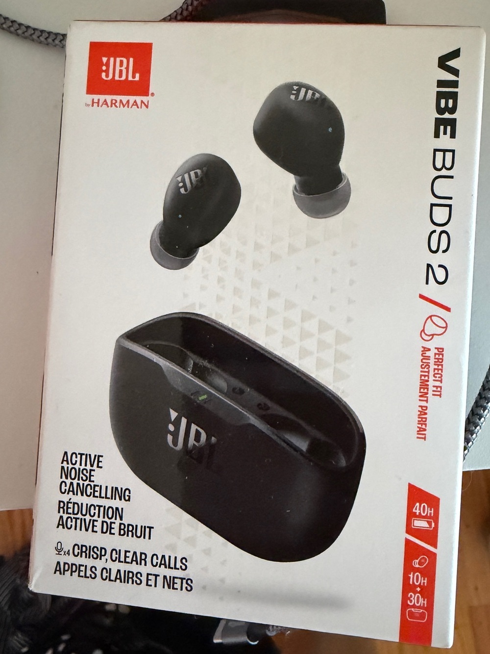 JBL VIBE BUDS 2 True Wireless Earbuds - Black